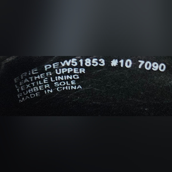 Abeo Erie Nuback Black Ankle Boots Size 10 - Picture 7 of 12